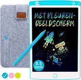 Bol.com LCD Tekentablet Kinderen "Blauw" 8.5 inch - Kinderspeelgoed 6 jaar -Speelgoed 3 jaar - 4 jaar - Cadeautjes - Kado - Spee... aanbieding
