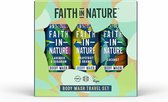 Faith In Nature Geschenkset Body Wash Travel Lavendel & Geranium 1 set