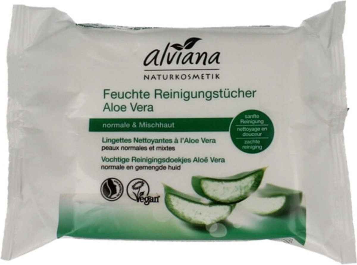 Goedkoopste Alviana Reindoekjes Aloe Vera