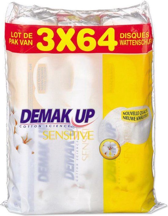 Demak'Up Sensitive Silk Reinigingsschijfjes 3-pack