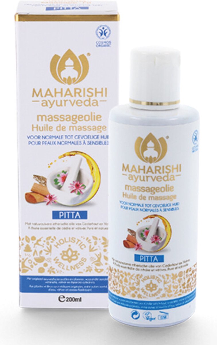 Goedkoopste Maharishi Ayurveda Massageolie Pitta 200 ml