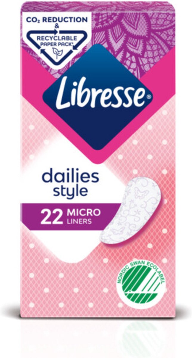 Libresse Inlegkruisjes Micro 22 stuks