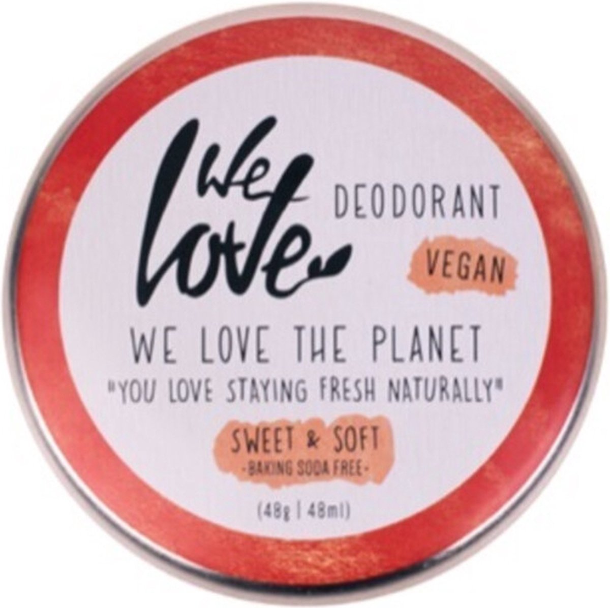 Goedkoopste VEGAN Deodorantcrème - We love the planet Sweet & Soft