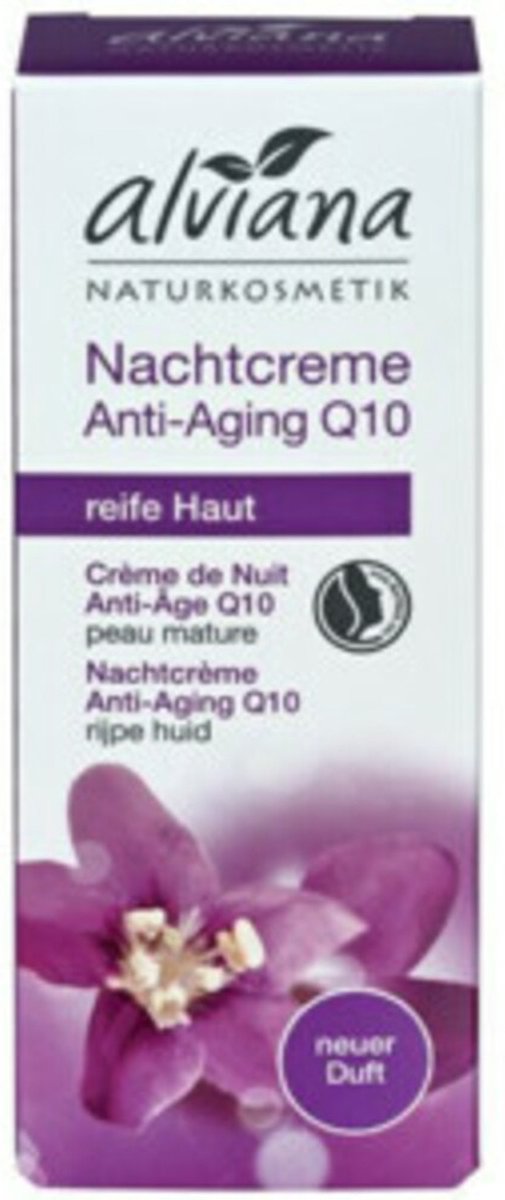 Goedkoopste Alviana Nachtcreme Anti Age Q10 50 ml