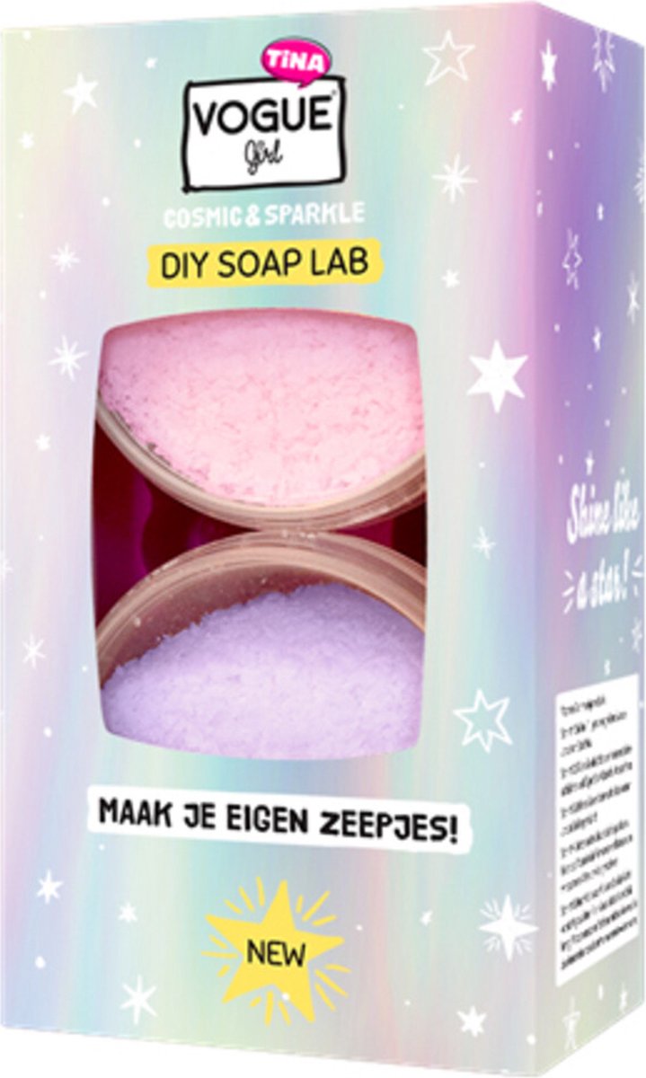 Vogue Girl DIY soaplab Cosmic & Sparkle 2x75 gr