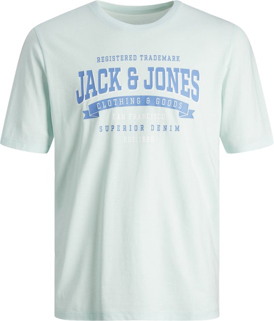 Jack & Jones Jack&Jones T-Shirt Jjelogo Tee Ss Apaisant VERT DE MER XL