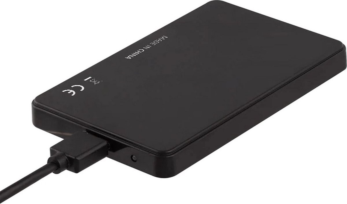 2.5 Inch Hardeschijf Behuizing USB 3.0 - SATA Harde Schijf - Harddisk Case - Zwart