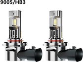 TLVX HB3 9005 55Watt Pro Line Perfect Fit LED lampen – 6000K Wit Licht (set 2 stuks), 36000 Lumen Hoge Lichtopbrengst – CANBUS - Auto - Scooter - Motor - Dimlicht - Grootlicht – Mistlicht - Koplampen - Autolamp - Autolampen 12V
