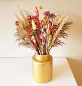 Plumes de pampa - Fleurs séchées - Colorées - Bouquet sec - Plumes de pampa - Séchées