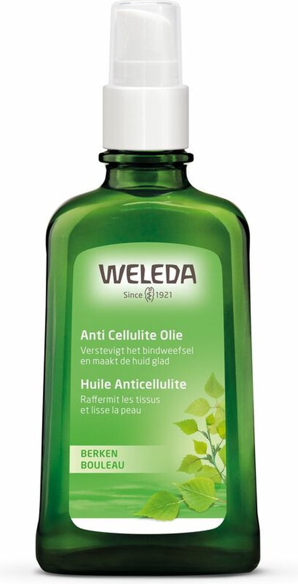 Goedkoopste Weleda Berken Anti Cellulite Olie - 100 Natuurlijke Ingrediënten - 100ml