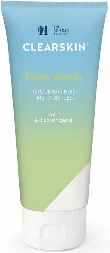 Dr. van der Hoog Clearskin facewash tube 100 Milliliter