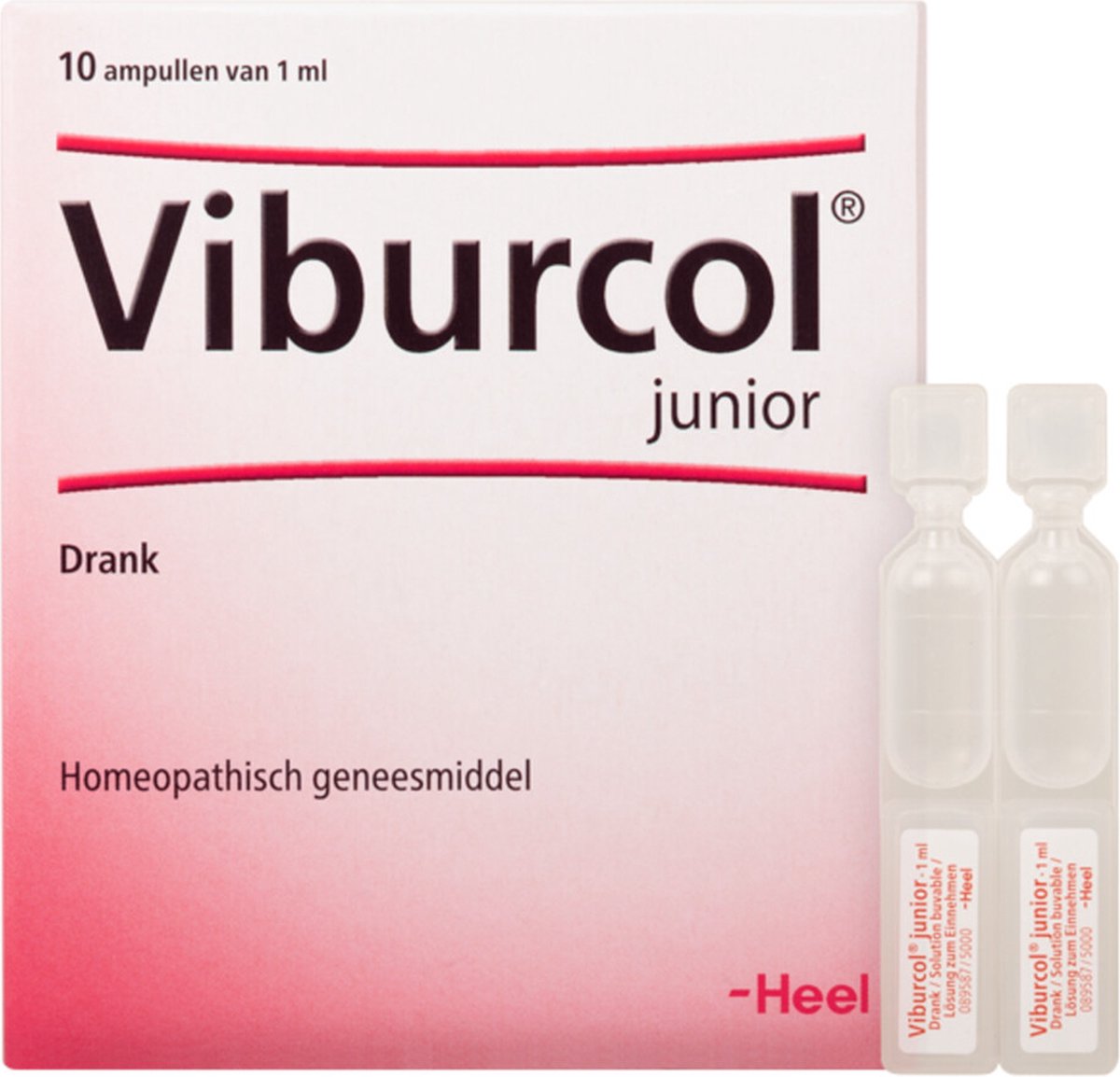 Goedkoopste Heel Viburcol Junior - 1 x 10 ampullen