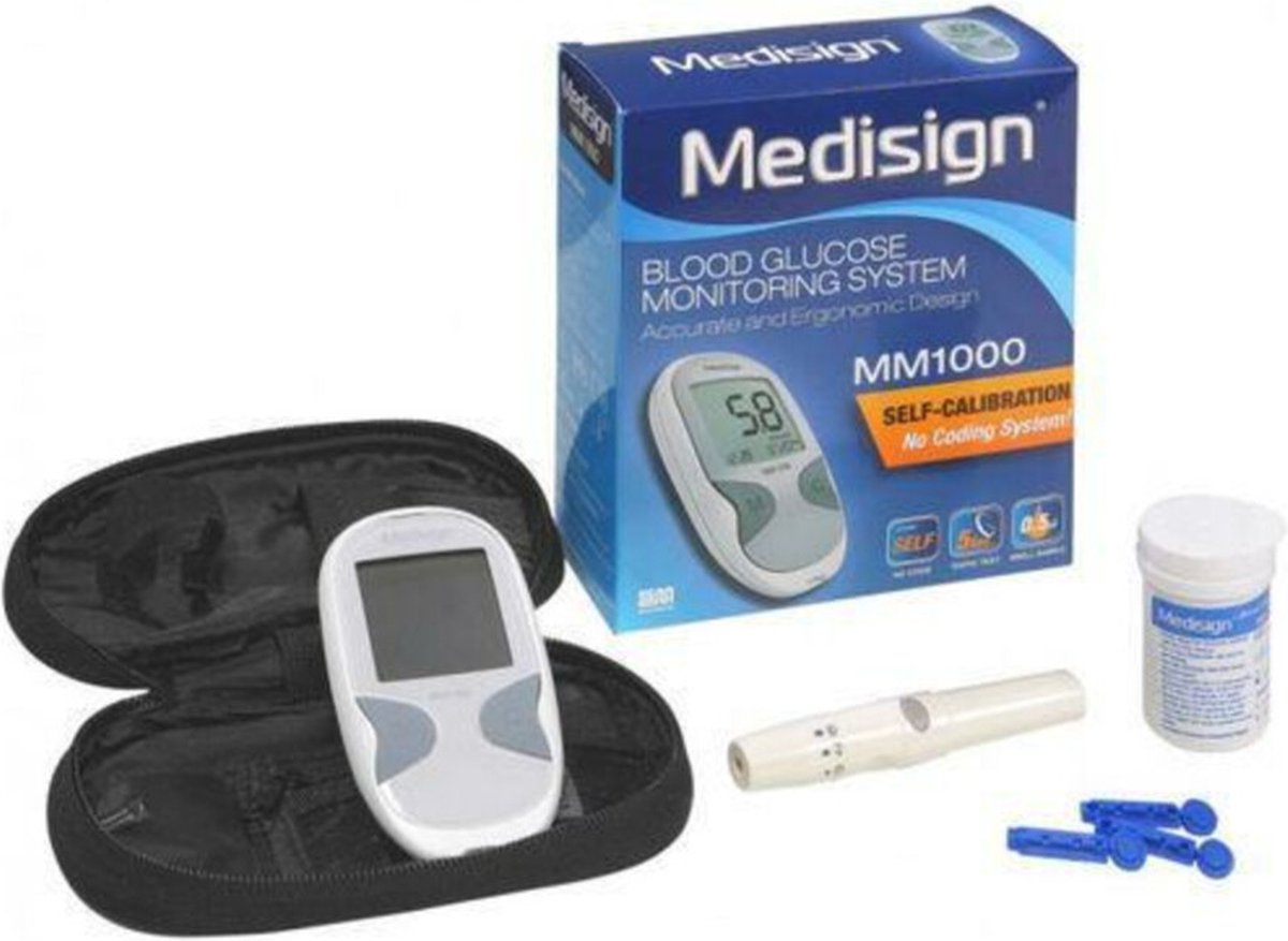 Goedkoopste Testjezelf.nu Glucosemeter MM1000 Kat En Hond
