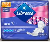 Libresse Maandverband Maxi Goodnight Wing - 10 stuks