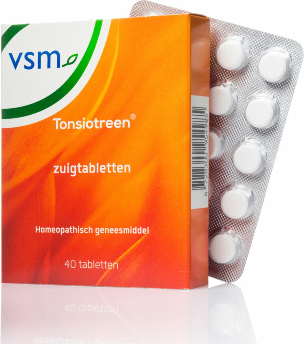 Goedkoopste VSM Tonsiotreen - 1 x 40 zuigtabletten