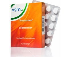 VSM Tonsiotreen - 1 x 40 zuigtabletten