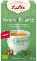 6x Yogi tea Natural Balance Biologisch 17 stuks