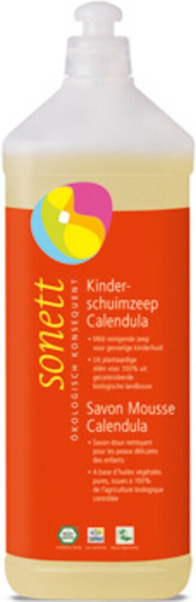 Goedkoopste Sonett Schuimzeep Kids bio 1000 ml