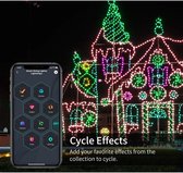 10 Meter - Voor haar - Voor hem - Cadeau - Huis - Decoratie - Modern - LED strip - Vrouwendag - Verrassing - Verlichting - Woonkamer - Slaapkamer - Kinderkamer - Bluetooth APP USB RGB Kleur