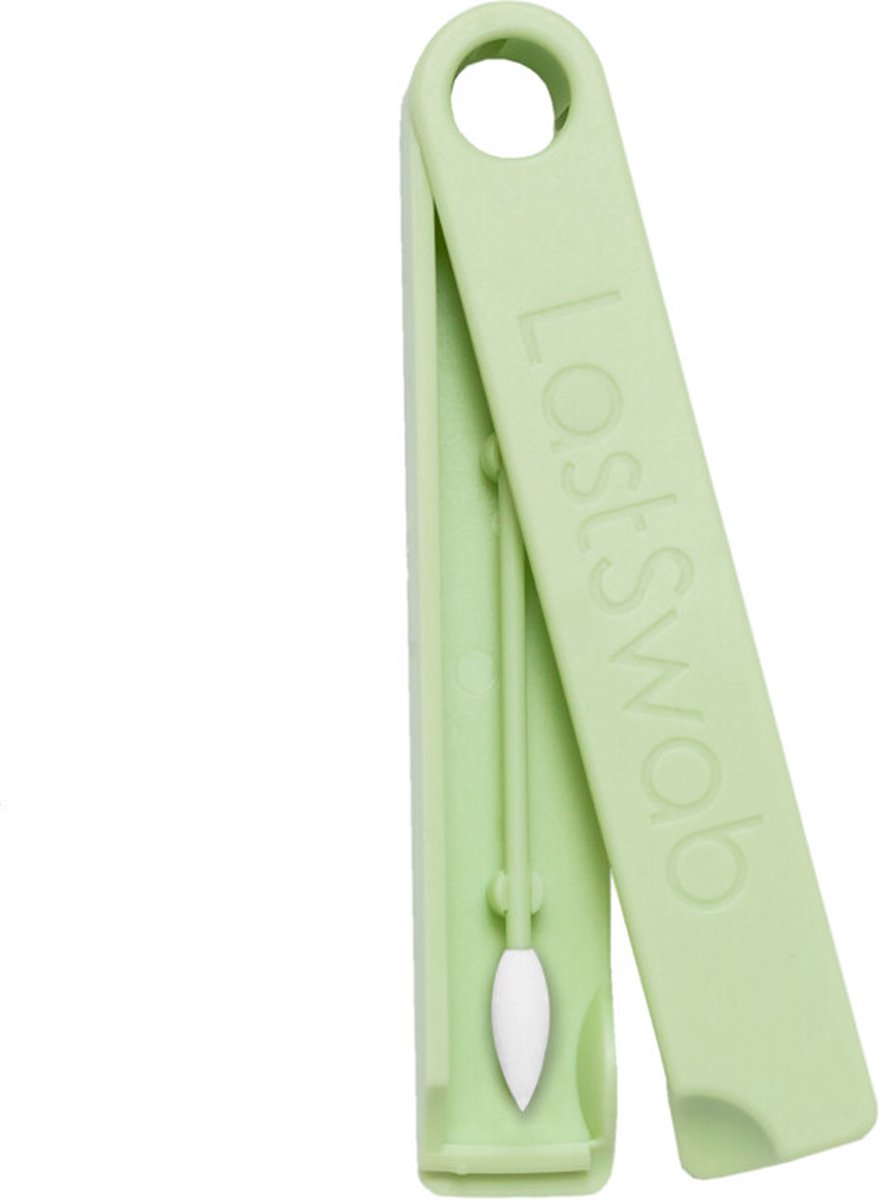 Goedkoopste Last Swab Herbruikbare Wattenstaaf Beauty Groen