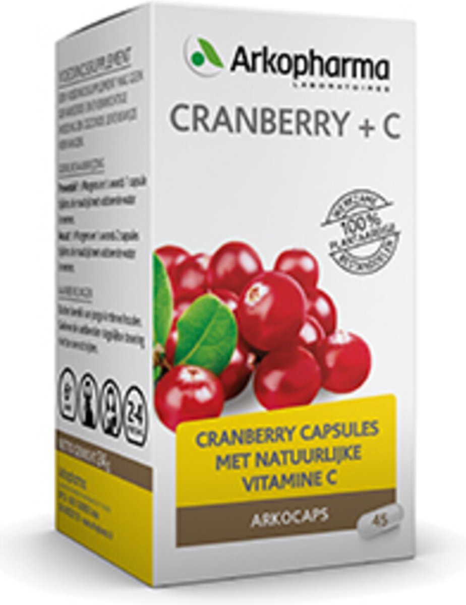 Arkocaps Cranberry + C - 45 Capsules - Vitaminen