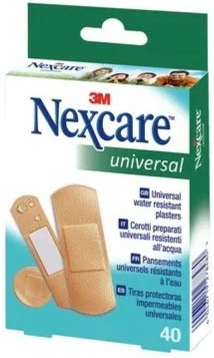 Goedkoopste Nexcare Pleister Universal 40 stuks