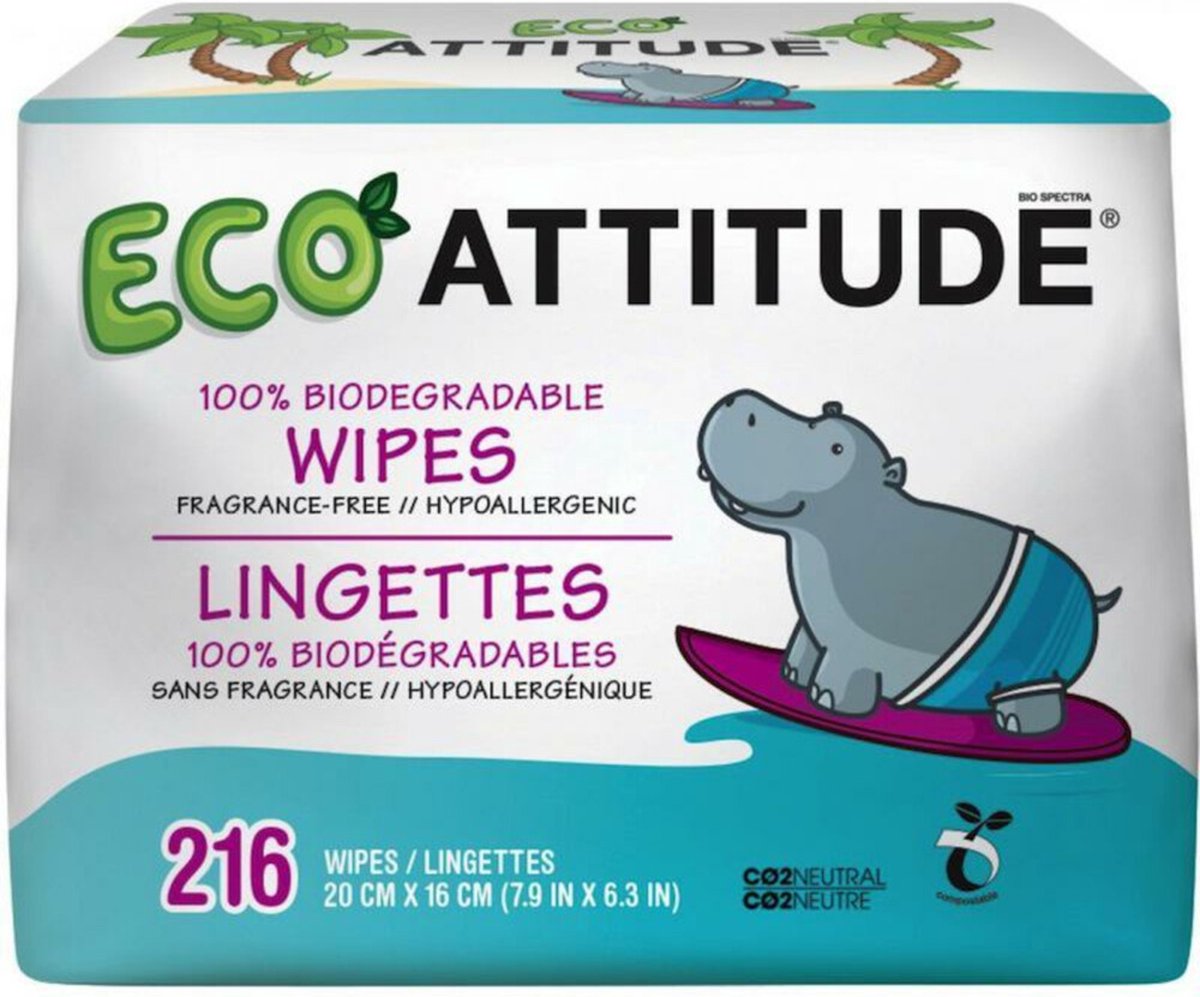 Goedkoopste Attitude Billendoekjes - 3 x 72 stuks