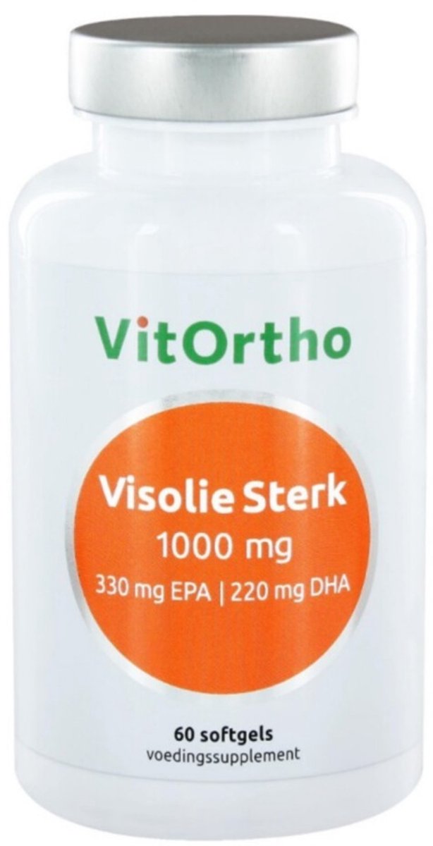 Bol.com VitOrtho - Visolie - Sterk 1000 mg - 60 softgels aanbieding