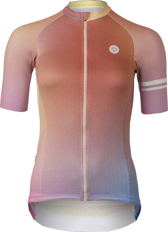 AGU Maillot de cyclisme dégradé Performance Femme - Multicolore - L