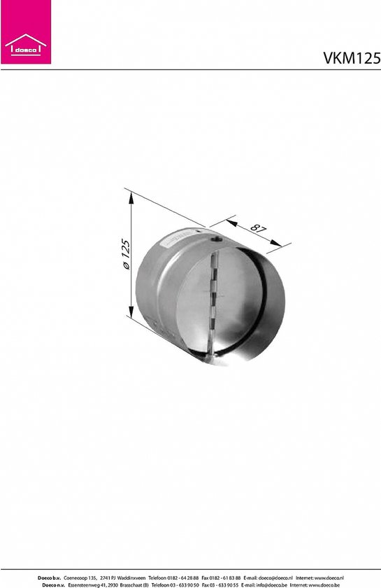 Ventilatierooster luchtrooster afvoerrooster 220v elektrische luchtklep klep regelklep ventilatoren