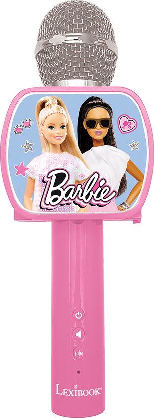 Lexibook Barbie Bluetooth Karaoke Microfoon - 3 stemfuncties/effecten - Oplaadbare batterij