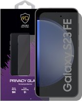 MobyDefend Samsung Galaxy S23 FE Screenprotector - HD Privacy Glass Screensaver - Glasplaatje Geschikt Voor Samsung Galaxy S23 FE