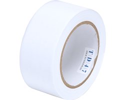 TD47 PVC Safety Markeringstape 50mm x 33m Wit