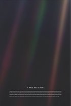 A Pale Blue Dot | Space, Astronomie & Ruimtevaart Poster op Aluminium Dibond | 80x120 cm