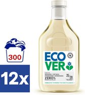 Lessive liquide Ecover Zero% (Pack économique) - 12 x 1 l (300 lavages)