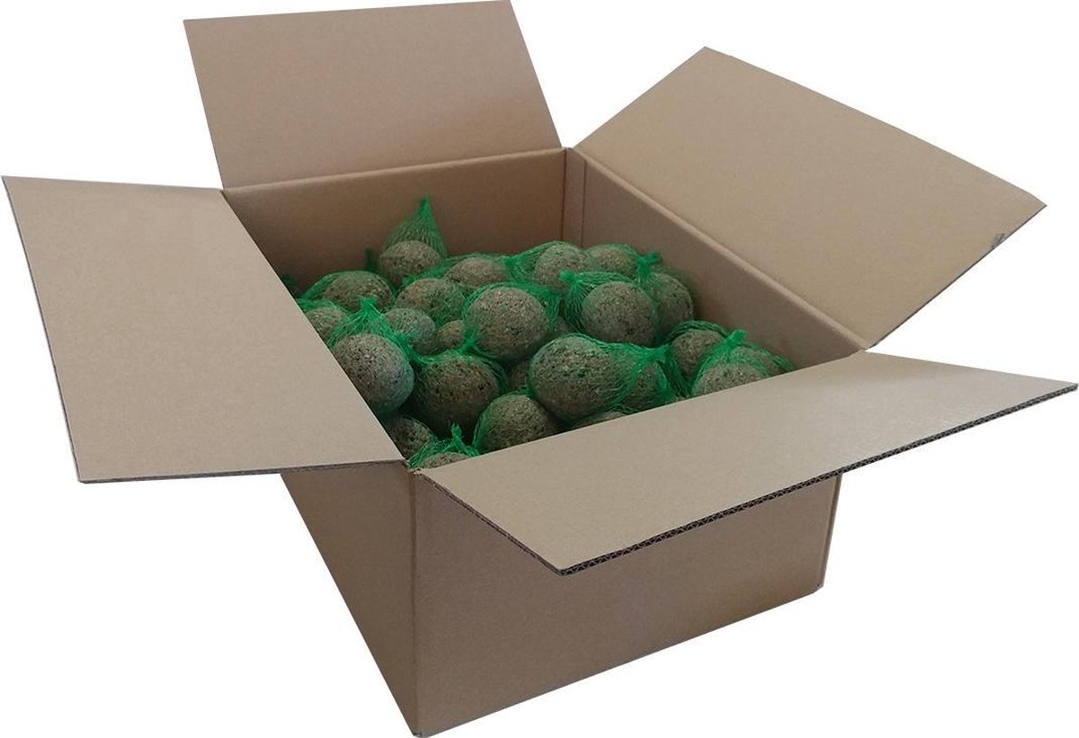 Oswalt Mezenbollen Met Net - Tuinvogels - Vetbollen - 100 Stuks