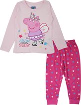 Peppa Pig Pyjama meisjes – Shine like the stars - Roze maat 110