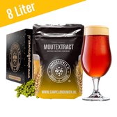 SIMPELBREWEN® Ingredient Pack 8 litres - Ingredient Pack IPA beer - Beer Brewing Pack - Brew Your Own Bières Colis bière - Starter Pack - Gadgets Men - Gift - Gift for Men and Women - Birthday Gift Men