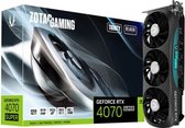 Bol.com ZOTAC Gaming GeForce RTX 4070 SUPER Trinity Black Edition - Videokaart - 12GB GDDR6X - PCIe 4.0 - 1x HDMI - 3x DisplayPort aanbieding