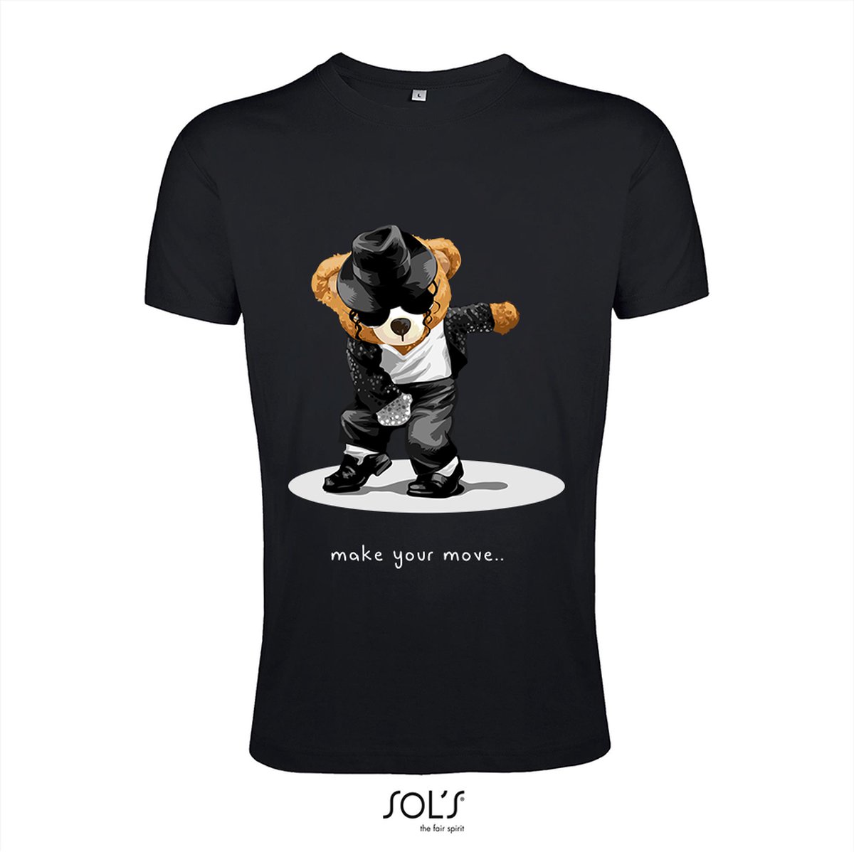 T-Shirt 1-166 Dancing Bear - S