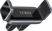 YURDA - Telefoonhouder - Universeel - Ventilatierooster - GSM houder - Auto Accessoires - Draaibaar 360 graden