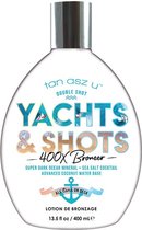 Tan Asz U Double Shot Yachts & Shots - zonnebankcreme - 400x bronzers - 400 ml