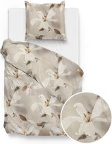 Housse de couette ZoHome Dani - Simple - 140x200/220 cm - Gris Taupe