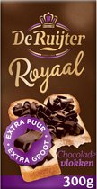 De Ruijter Royaal - Chocoladevlokken extra puur - 300 g - Doos 7 pak