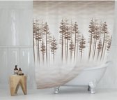 Casabueno - Douchegordijn 180x200 cm - Badkamer Gordijn - Waterdicht - Sneldrogend - Anti Schimmel - Wasbaar - Duurzaam
