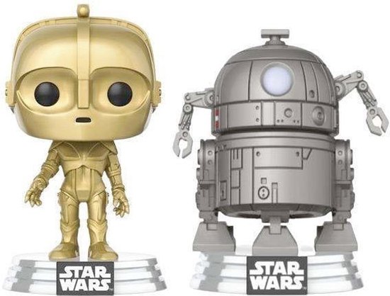 Funko Star Wars - POP! 2-Pack Concept Series: R2-D2 & C-3PO 9 cm Verzamelfiguur - Multicolours