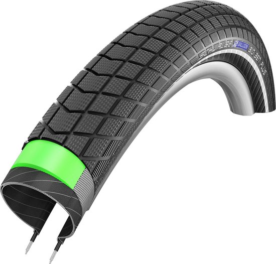 Foto: Schwalbe buitenband big ben plus 20 inch x 2 15 zwart reflecterend