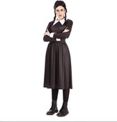 Gothic Addams Family Jurk Dames - Maat S