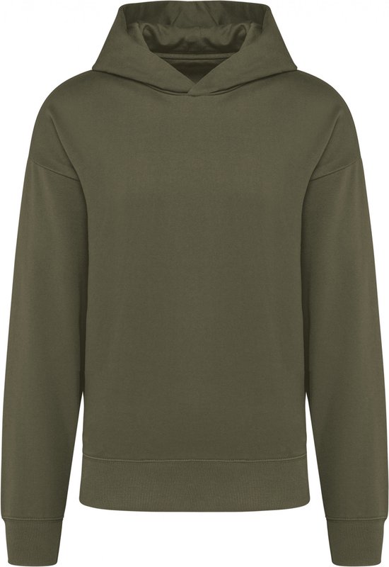 Sweatshirt Unisex M Kariban Lange mouw Light khaki 80% Katoen, 20% Polyester