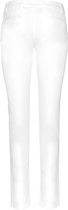 Pantalon Femme 40 NL (42 FR) Kariban White 98% Katoen, 2% Élasthanne